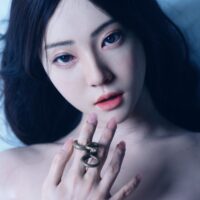 Jie-1: 166cm D-Cup Luxury Seamless Neck Silicone Sex Doll-Clone